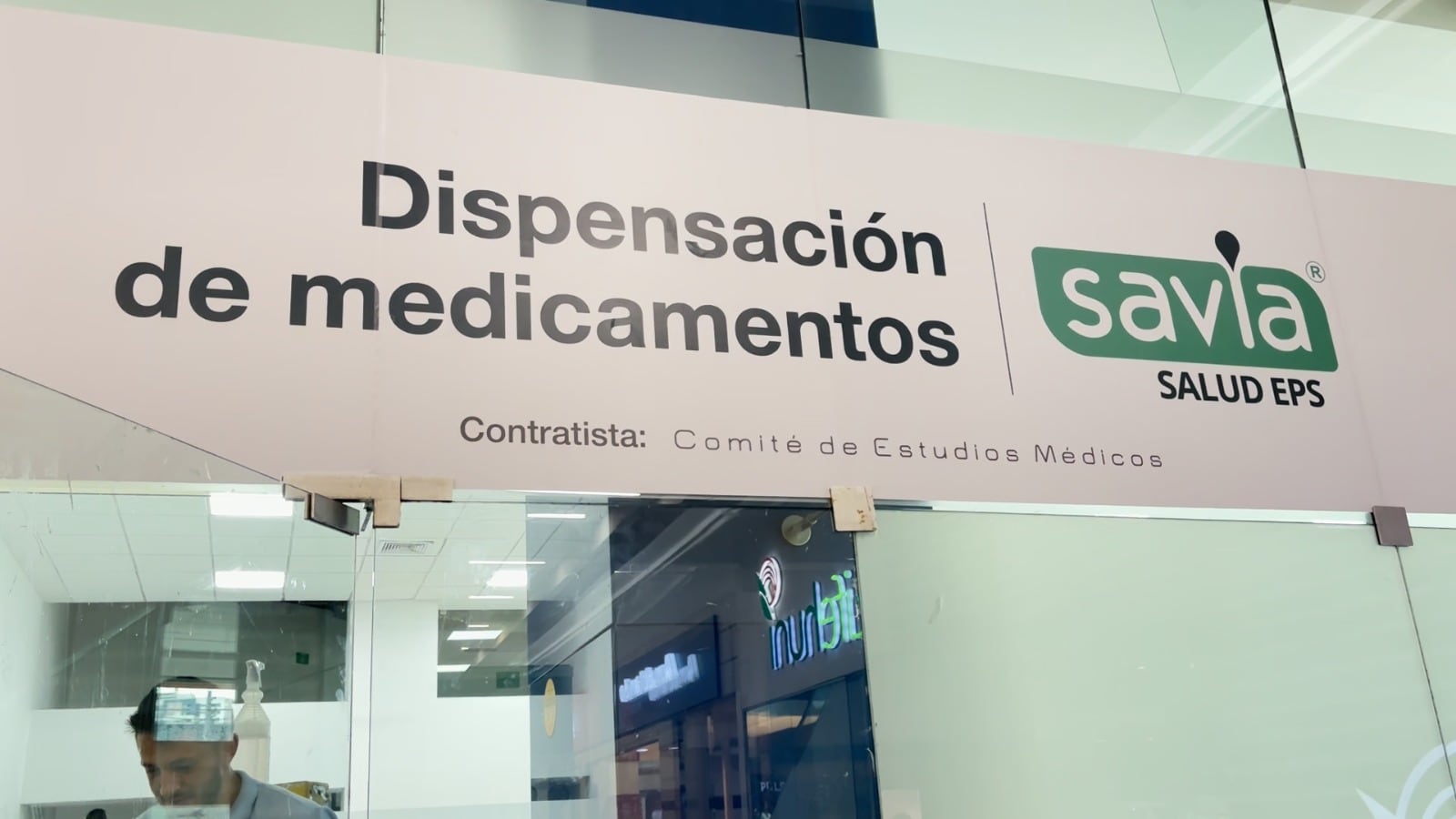 Lugar de dispensación de medicamentos de la EPS Savia Salud. Cortesía: Savia Salud.