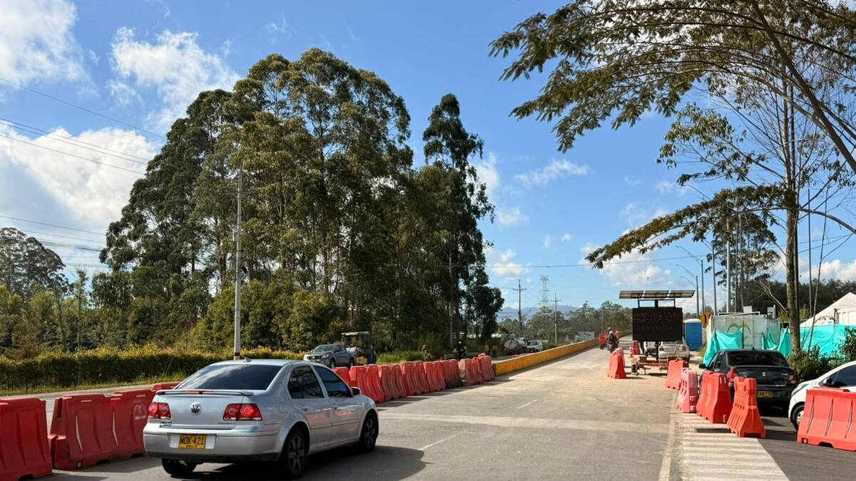 Habilitan tramo que completa la doble calzada entre el aeropuerto y Llanogrande