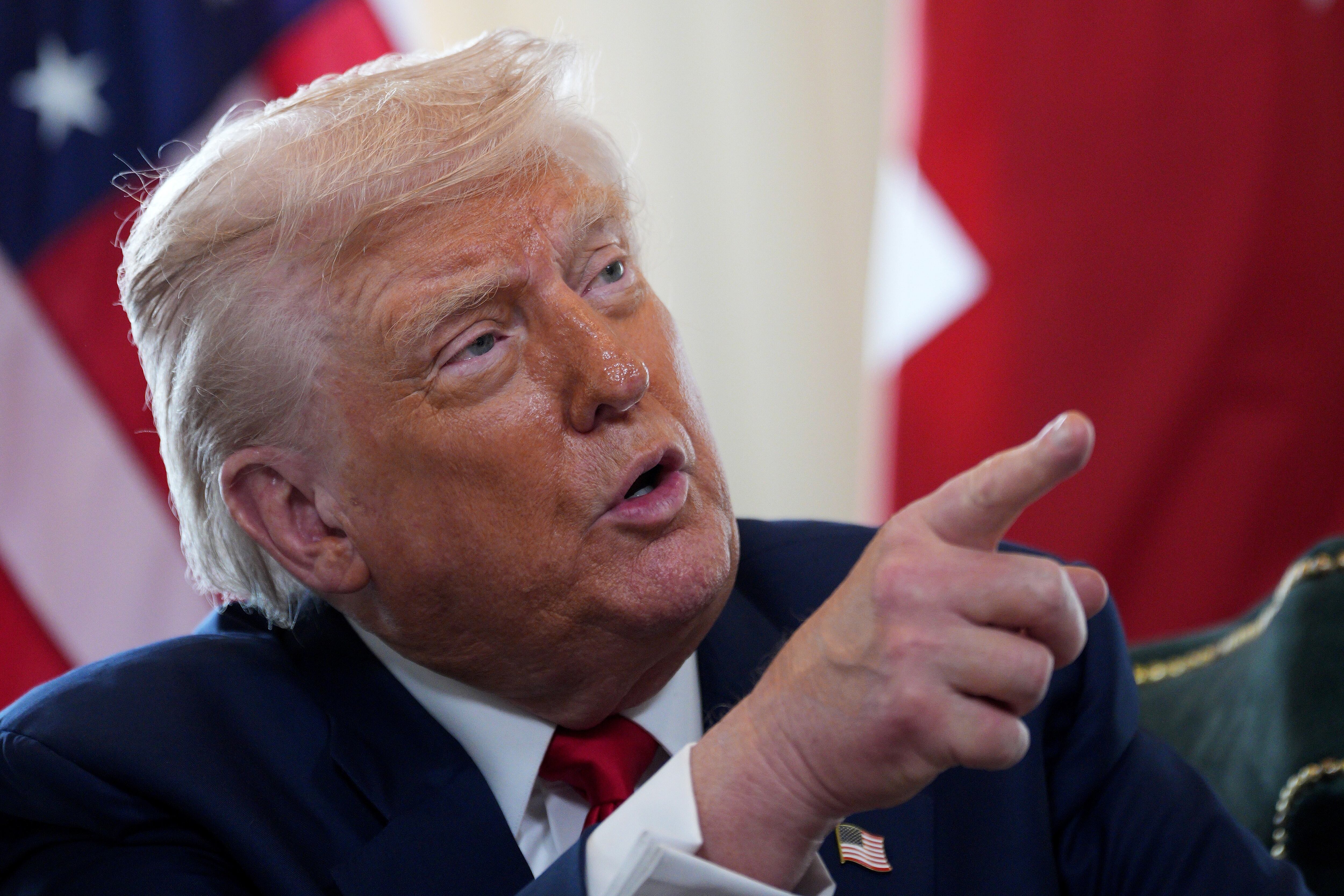 Presidente de los Estados Unidos, Donald Trump. Foto: Christopher Furlong/Getty Images