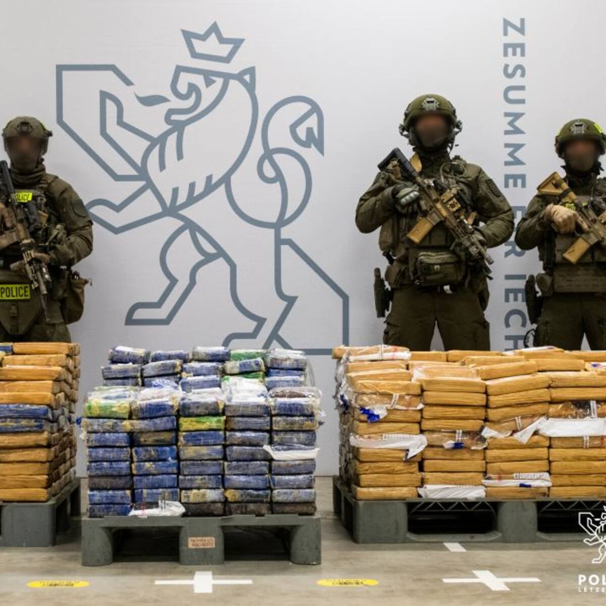 Luxemburgo intercepta cargamento de cocaína “de origen colombiano”