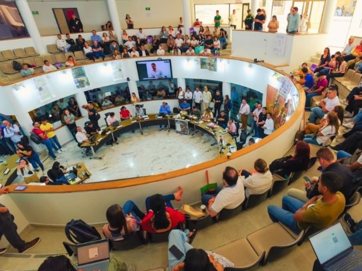 Se levantó plenaria en el Concejo de Bucaramanga en medio de debate por empréstito