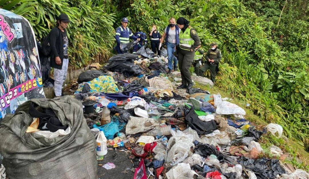 Jornada de recolección de basuras en La Francia
