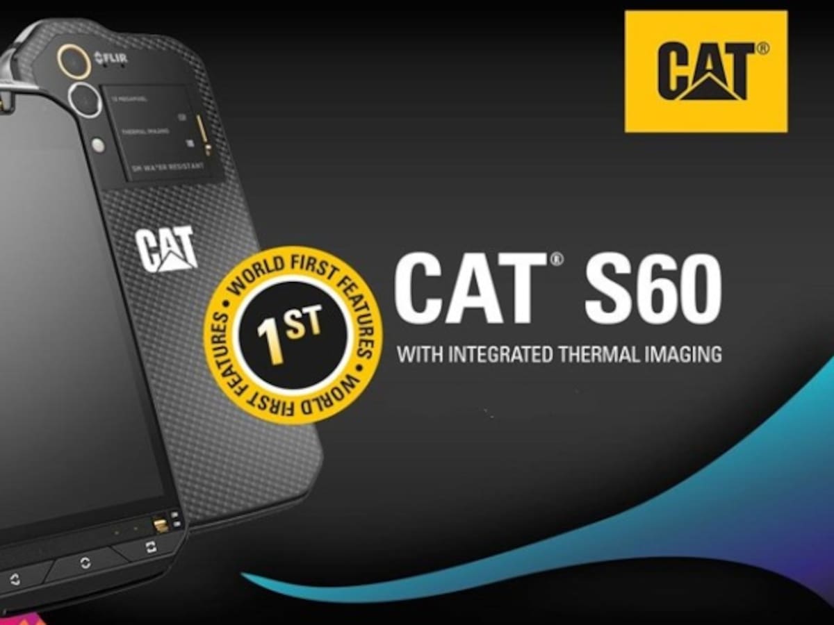 CAT S60, el innovador smartphone con cámara térmica y extrema resistencia
