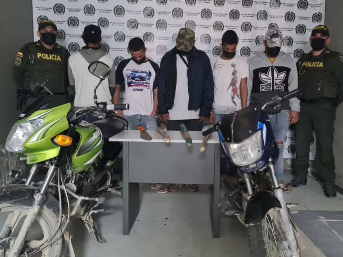 Cuatro personas capturadas por el delito de homicidio en Arjona