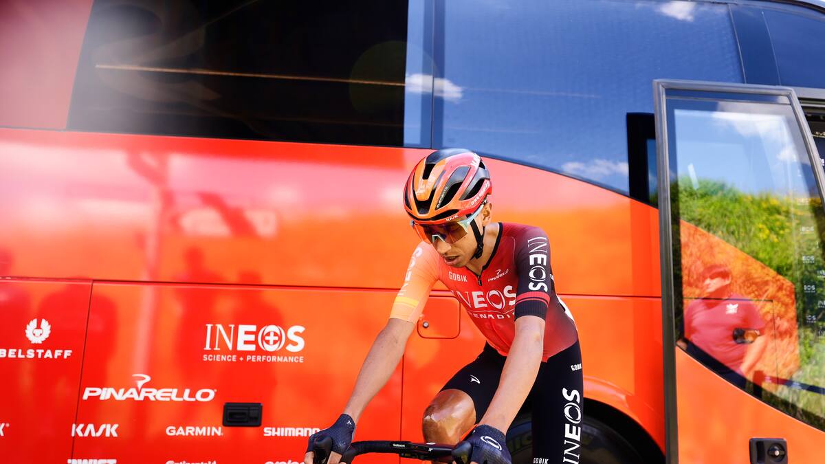 Egan Bernal, ilusionado tras ascenso al Gotthardpass: “Fue un buen test”