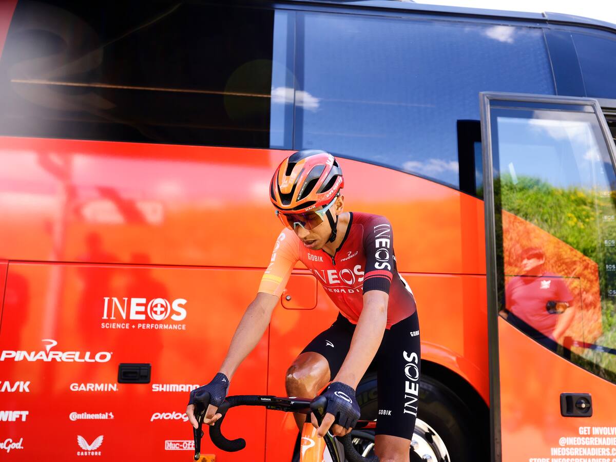 Egan Bernal, ilusionado tras ascenso al Gotthardpass: “Fue un buen test”