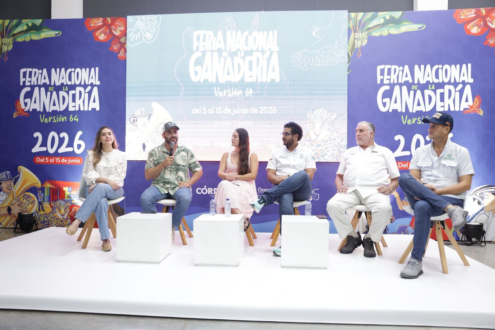 El gobernador de Córdoba, Erasmo Zuleta, presentó la agenda oficial de la Feria Nacional de la Ganadería 2026.