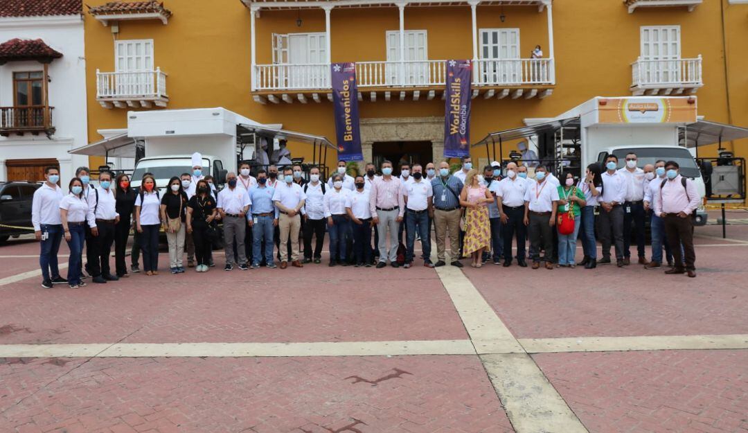 Cartagena fue por primera vez sede de las justas, donde se demostraron habilidades en servicios sociales, Joyería, contabilidad y agricultura