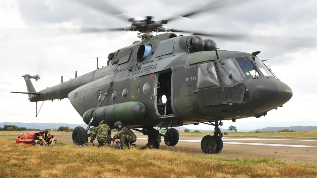 La vergonzosa realidad del contrato de mantenimiento de los helicópteros MI-17 del Ejército