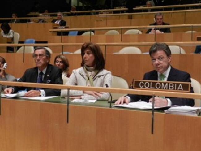 Delegación del presidente Santos se encuentra en Nueva York para cumplir cita en la ONU