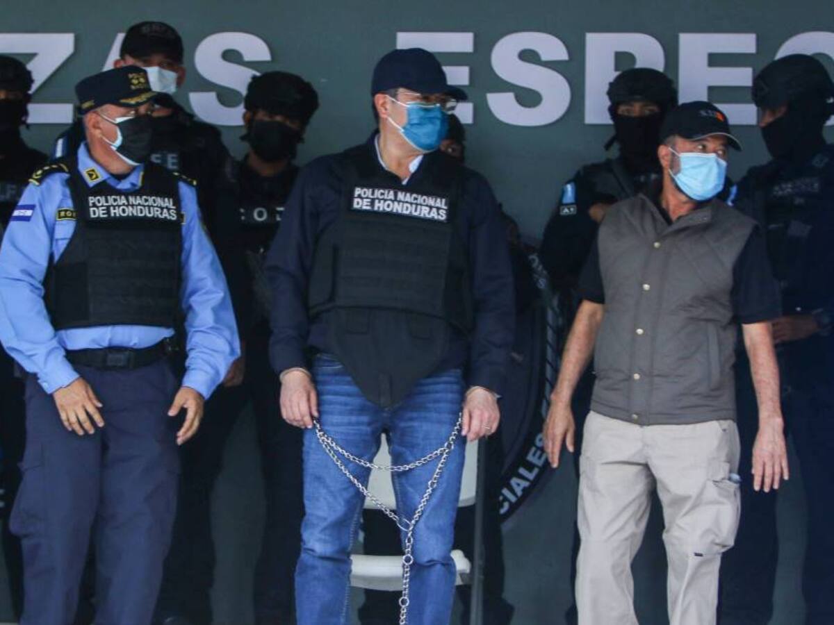 Ordenan prisión preventiva para expresidente de Honduras solicitado en extradición