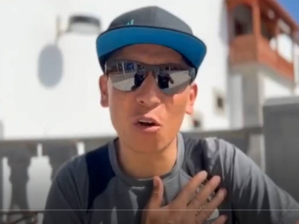 Nairo Quintana, con “gran tristeza” tras el fallo del TAS