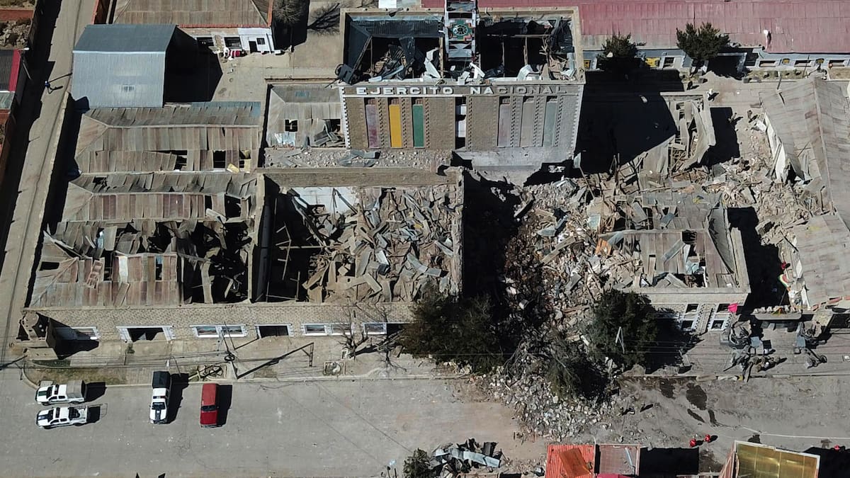 Explosión en cuartel militar en Bolivia deja dos muertos, 14 desaparecidos y 81 heridos
