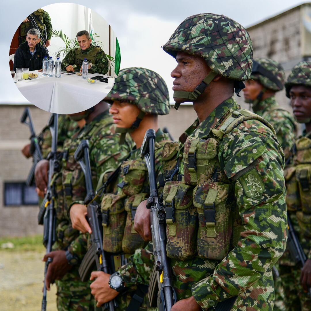 Ejército en Anorí- foto gobernación de Antioquia