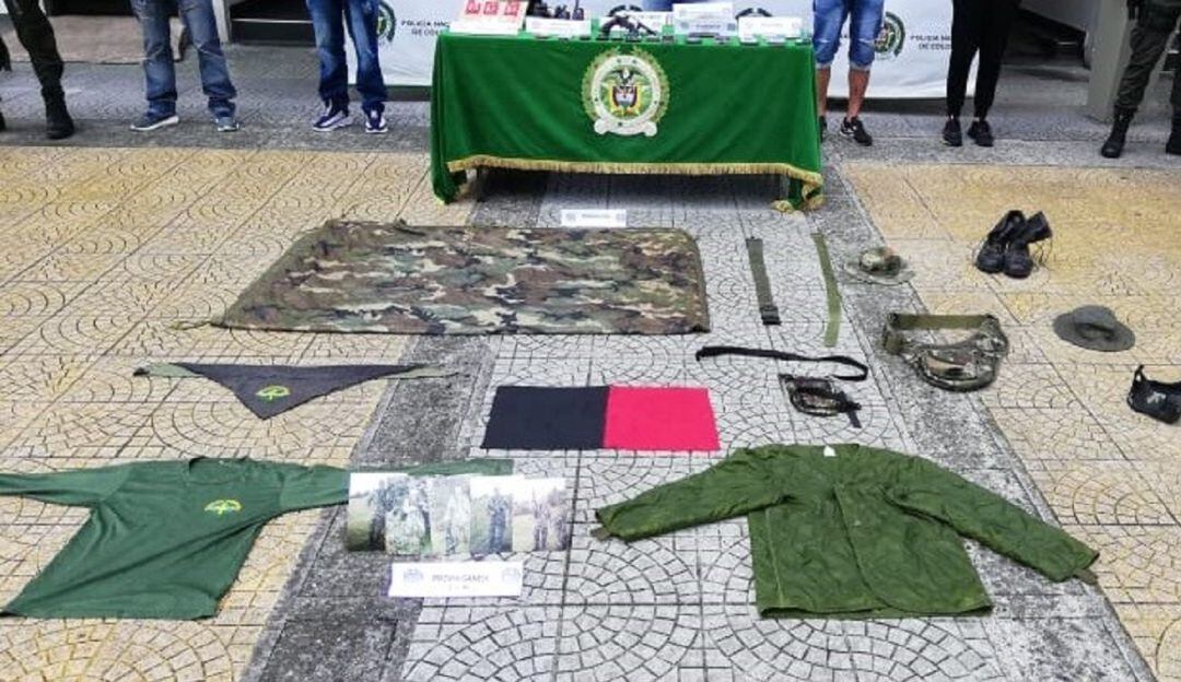 Elementos incautados