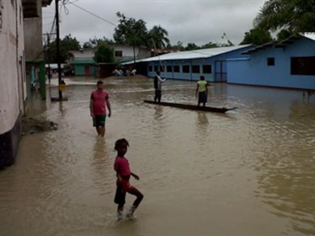 Chocó continúa inundado