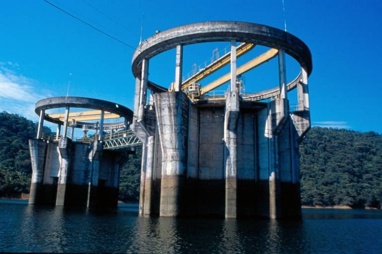 Hidroeléctrica San Carlos en Antioquia. 