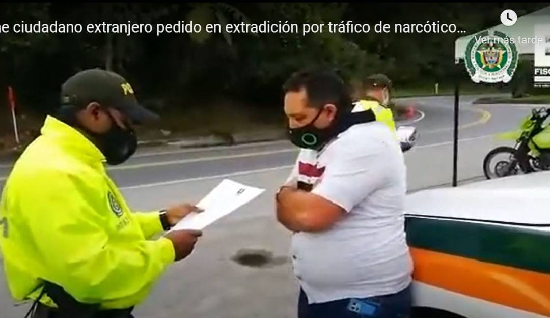 Momento de la captura del narco Jorge Armando Dorante Acosta