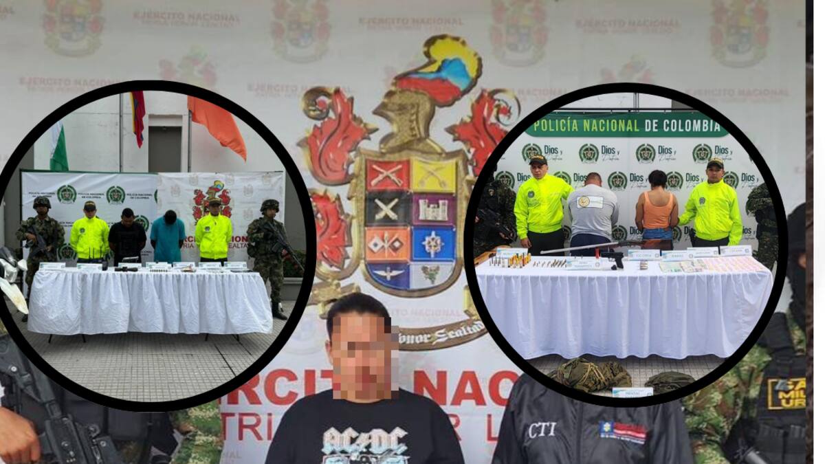 En Antioquia y Chocó, el ejército capturó cinco presuntos integrantes del Clan del Golfo