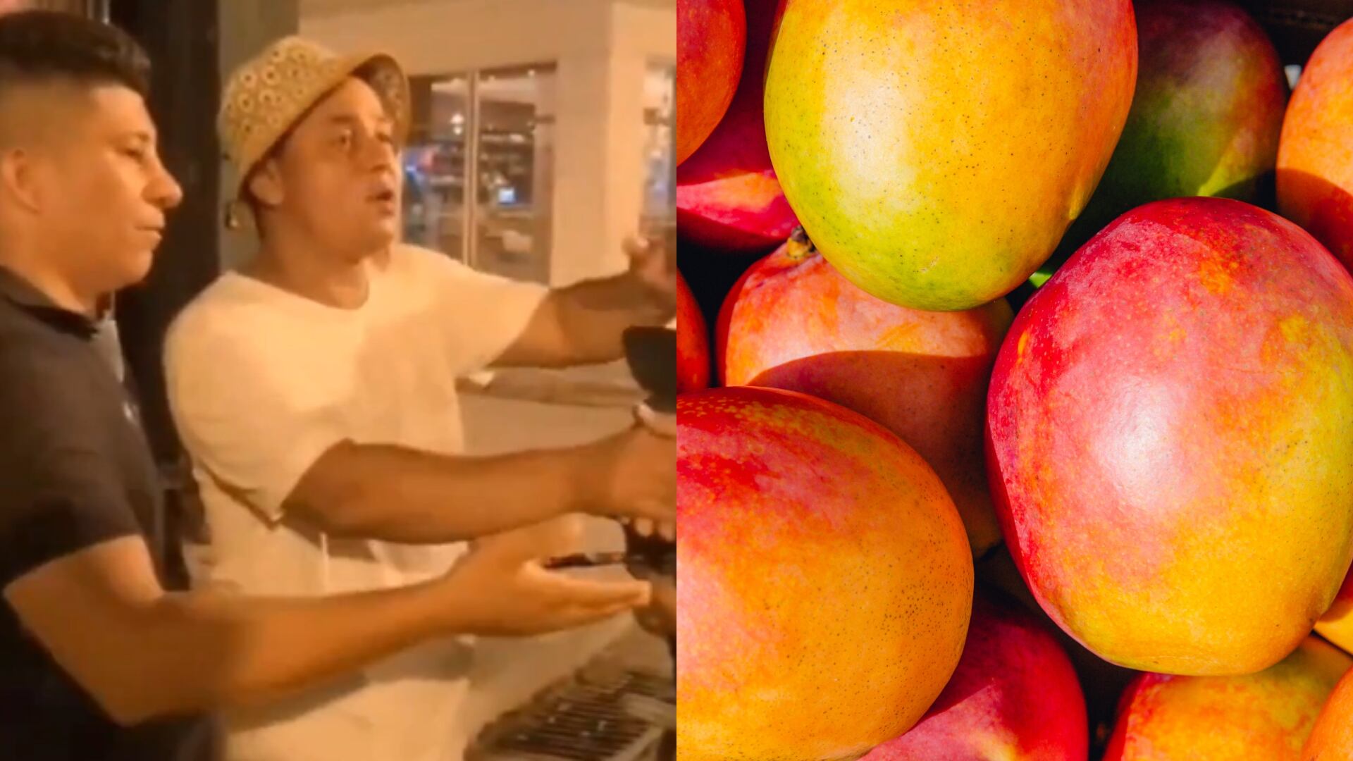 Vendedor devolvió el dinero tras cobrar $100.000 por cuatro mangos - X y Getty Images