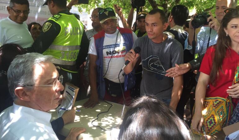 Álvaro Uribe en Valledupar