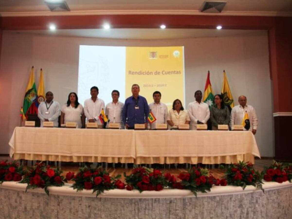 Directivas de Unicartagena rinden cuentas del periodo 2015
