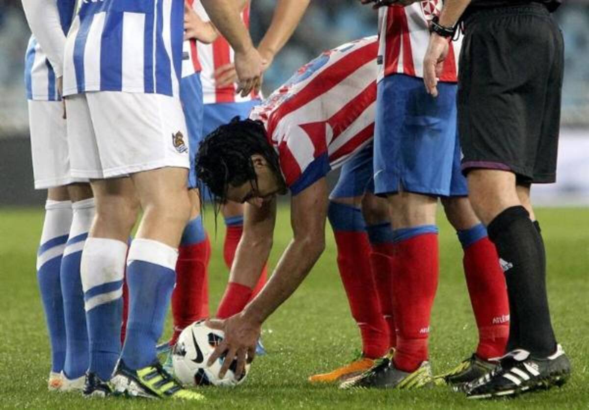 Falcao García, figura de principio a fin ante Real Sociedad