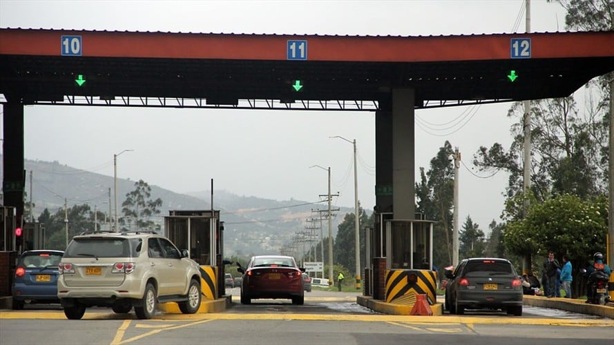 Tarifas diferenciales en peajes de vías alternas, ruta Bogotá - Villavicencio. Foto: Colprensa