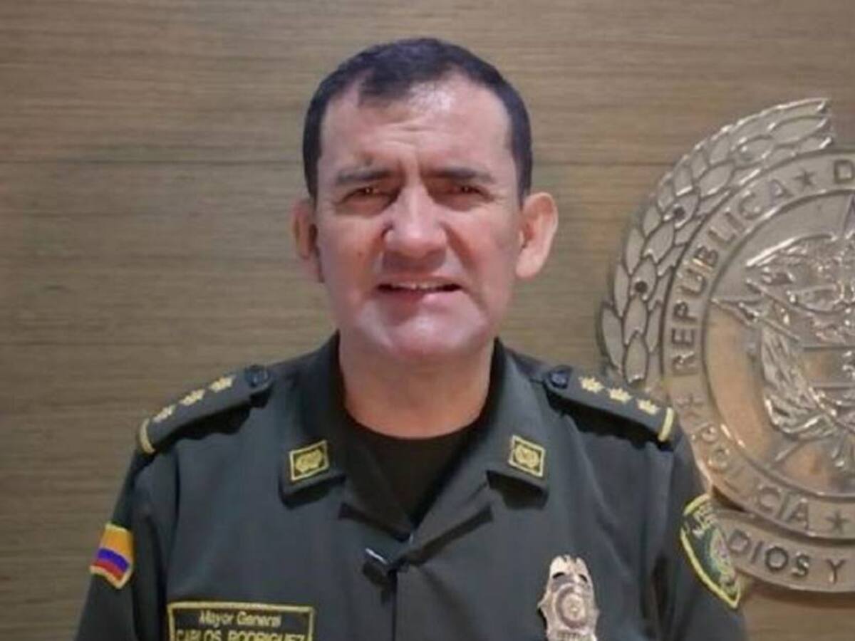 General Carlos Rodríguez salió de la Inspección de la Policía