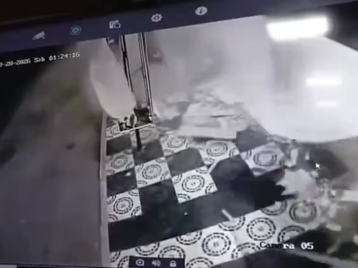 VIDEO: se registra atentado con explosivos contra hotel en Aguachica, Cesar
