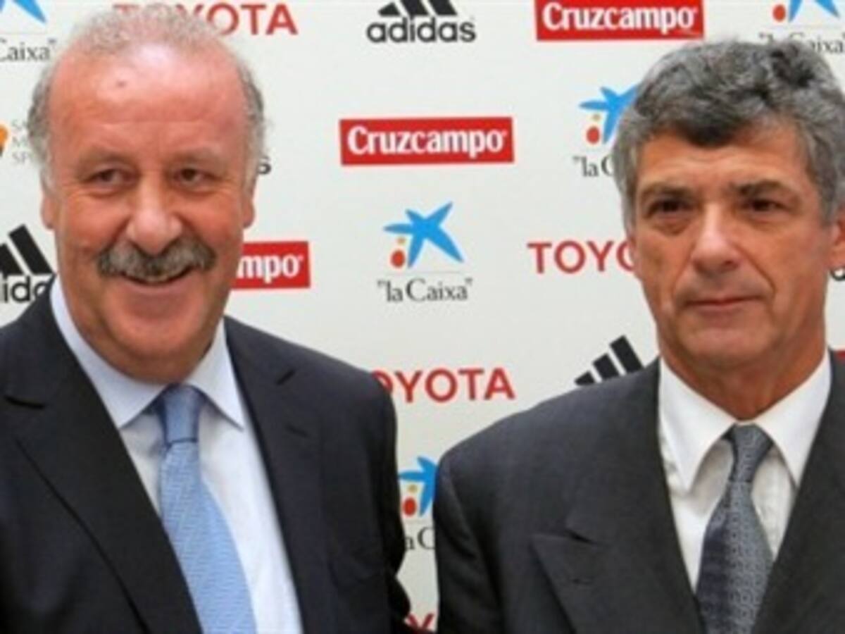 Villar: 'En la Federación queremos que Del Bosque siga en la Selección de España'