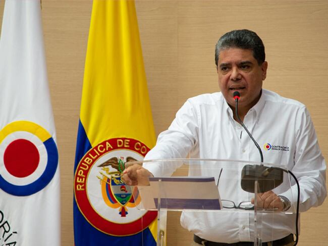 El Contralor de la República, Carlos Rodríguez Becerra.