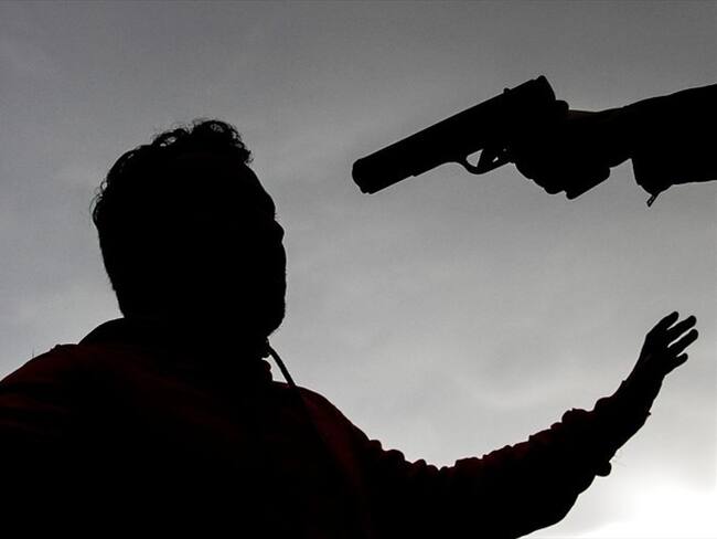 Hurto de motocicleta. Foto: Colprensa