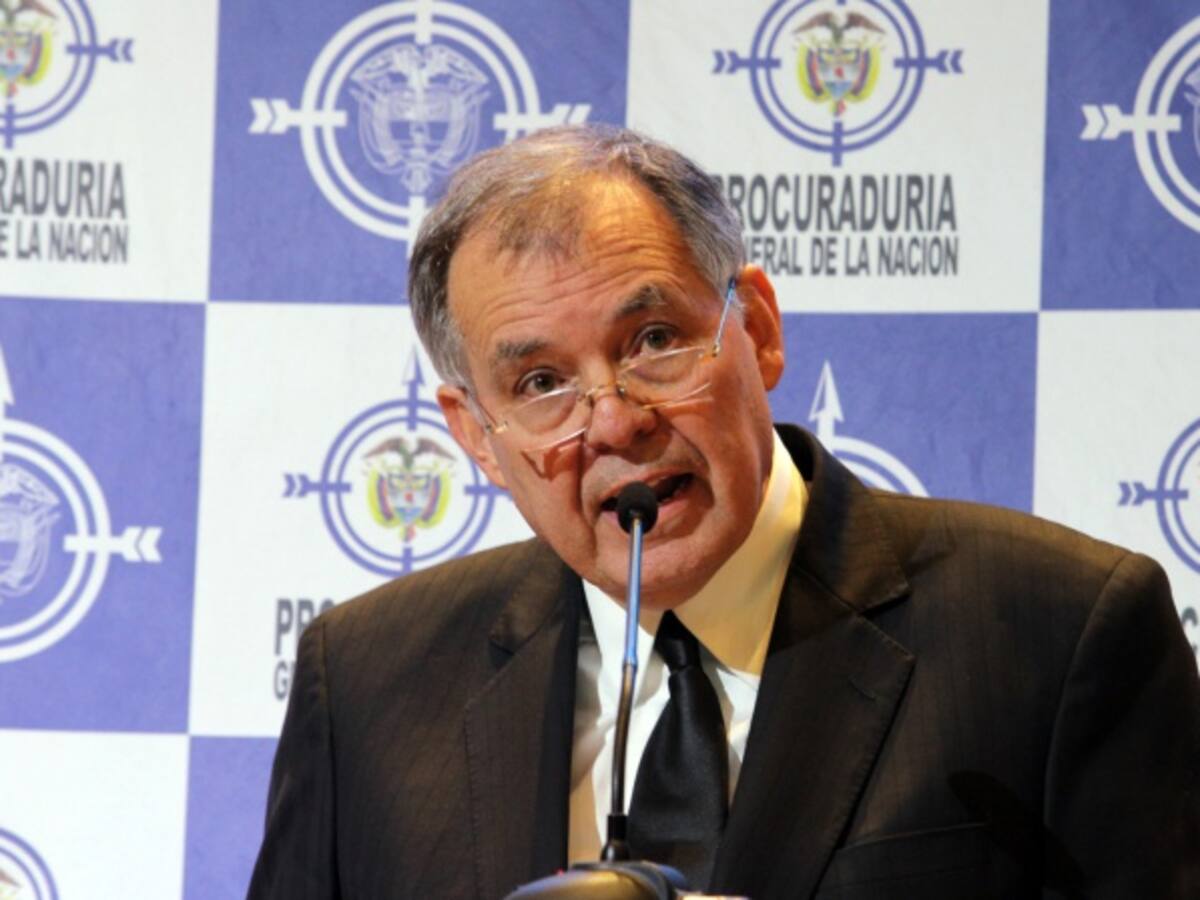 Procurador calificó como grave denuncia de Óscar Ivan Zuluaga