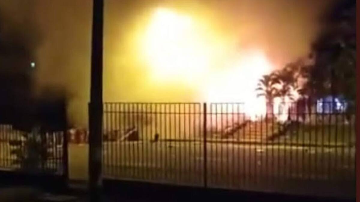 Incendian peaje entre Cali y Palmira en la recta entre las dos poblaciones