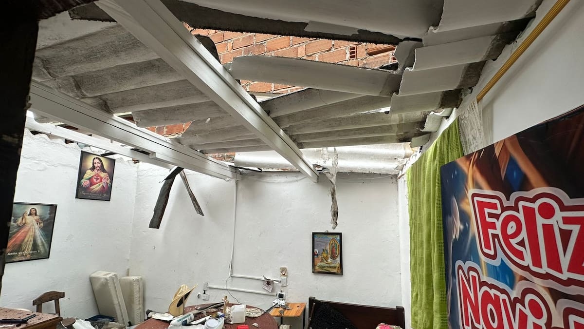 Explosión por acumulación de gas deja una persona lesionada en vivienda de Rionegro