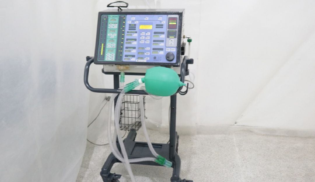 Ventiladores no habilitados para atención de pacientes con COVID-19