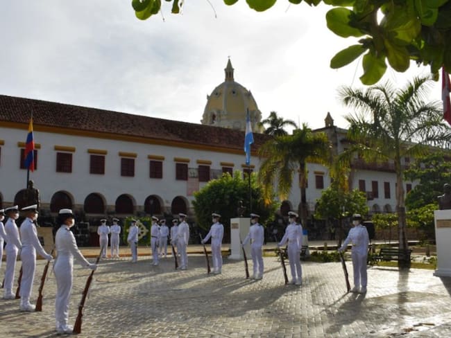 Actos conmemorativos engalanan el día de la Armada de Colombia en Cartagena