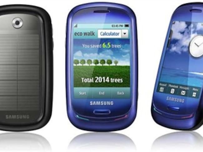 Blue Earth, el primer teléfono móvil táctil que funciona con energía solar