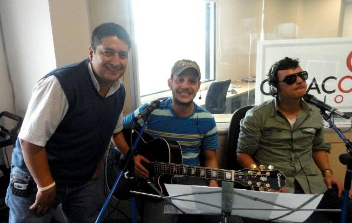 Los Chisgueros de la Buseta: Oscar Delgado, Gigi Posada y Tuto Muñoz