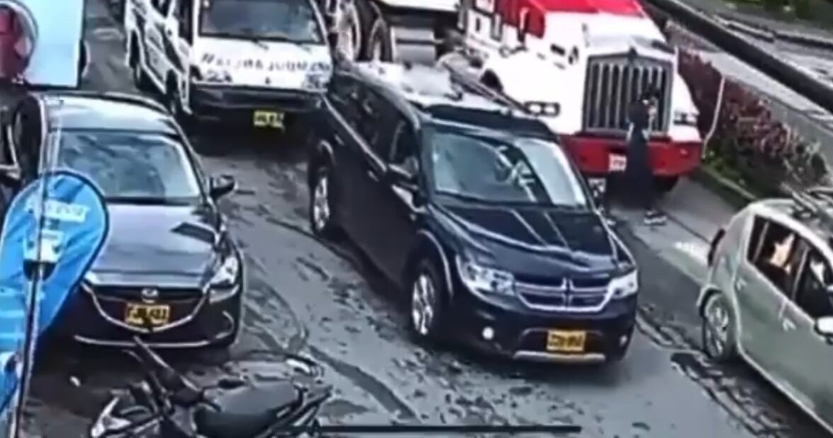 Accidente calle 60 con sexta