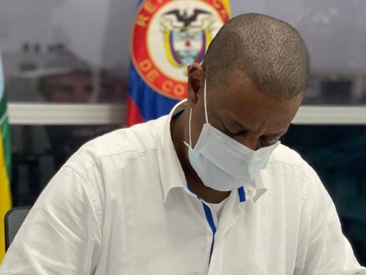 Fue imputado el exgobernador de Chocó por presuntas irregularidades en contrato durante la pandemia