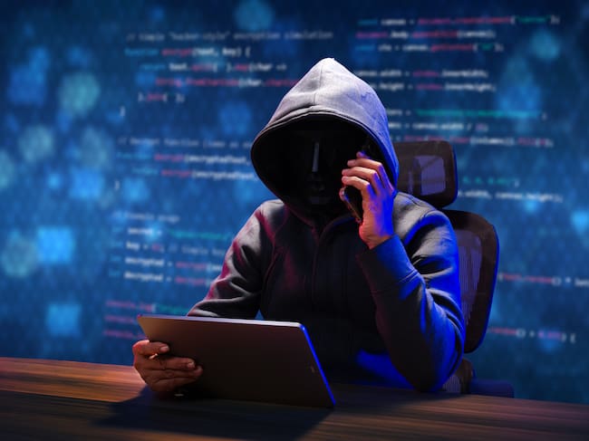 Imagen de referencia de amenazas telefónicas.