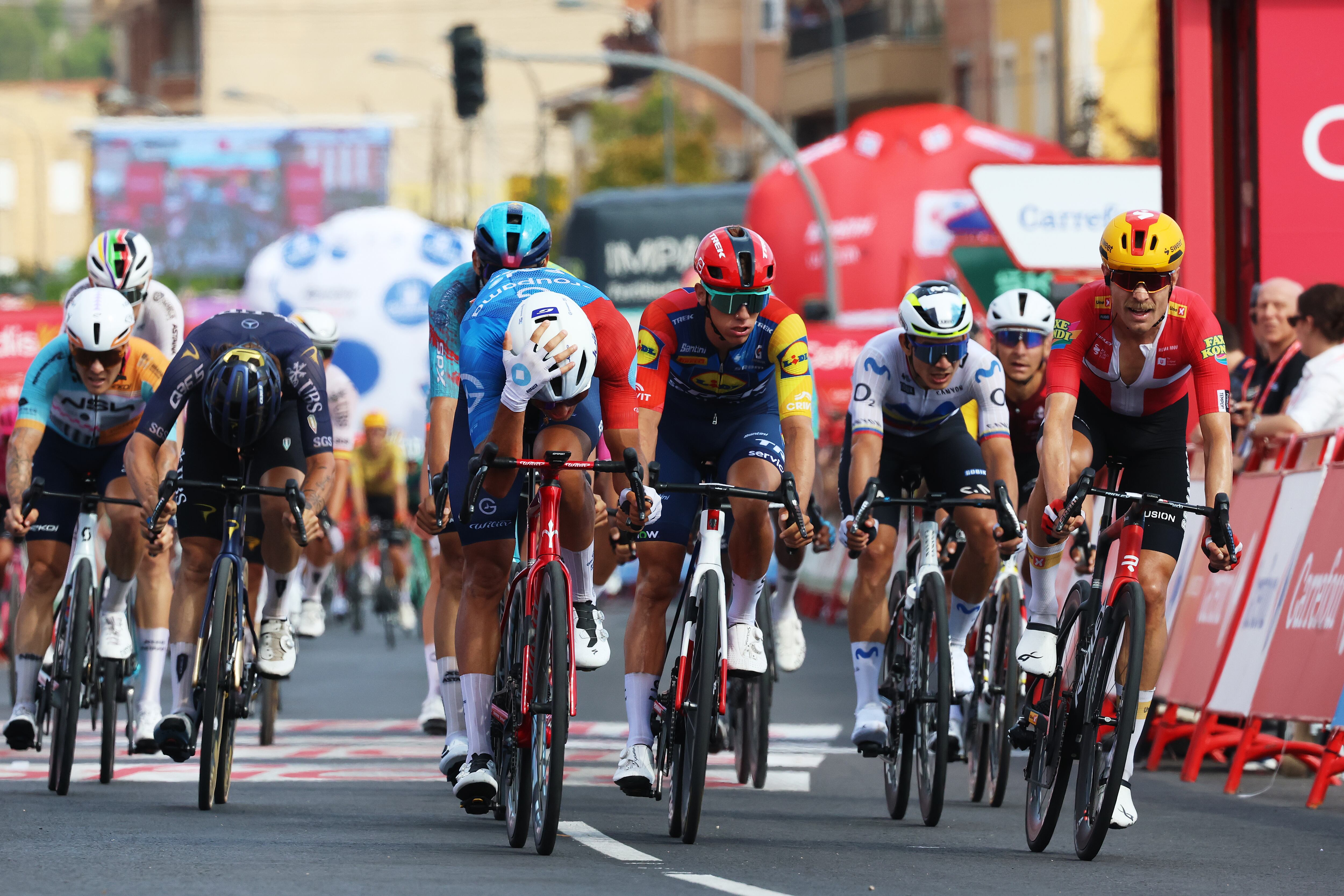 Siga EN VIVO la etapa 11 de la Vuelta a España 2026: minuto a minuto con los colombianos. (Photo by Alexander Hassenstein/Getty Images)