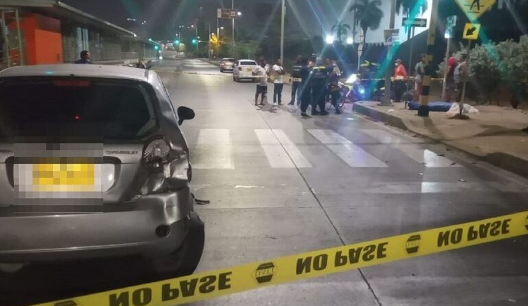 El siniestro ocurrió a la altura de la Plaza de Toros de Cartagena