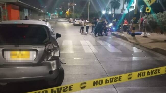 El siniestro ocurrió a la altura de la Plaza de Toros de Cartagena