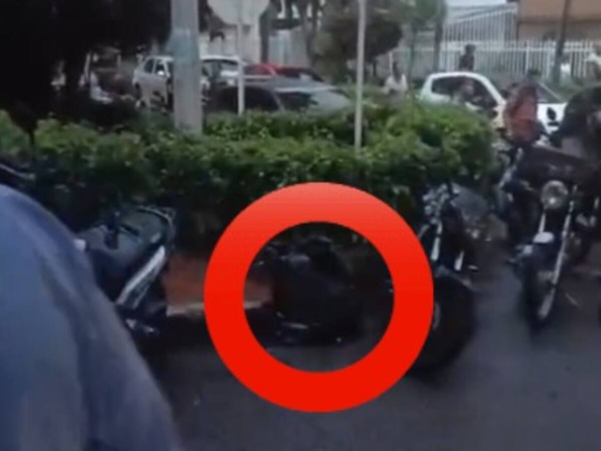 Alerta por bolsa negra abandonada cerca a un colegio de Bucaramanga