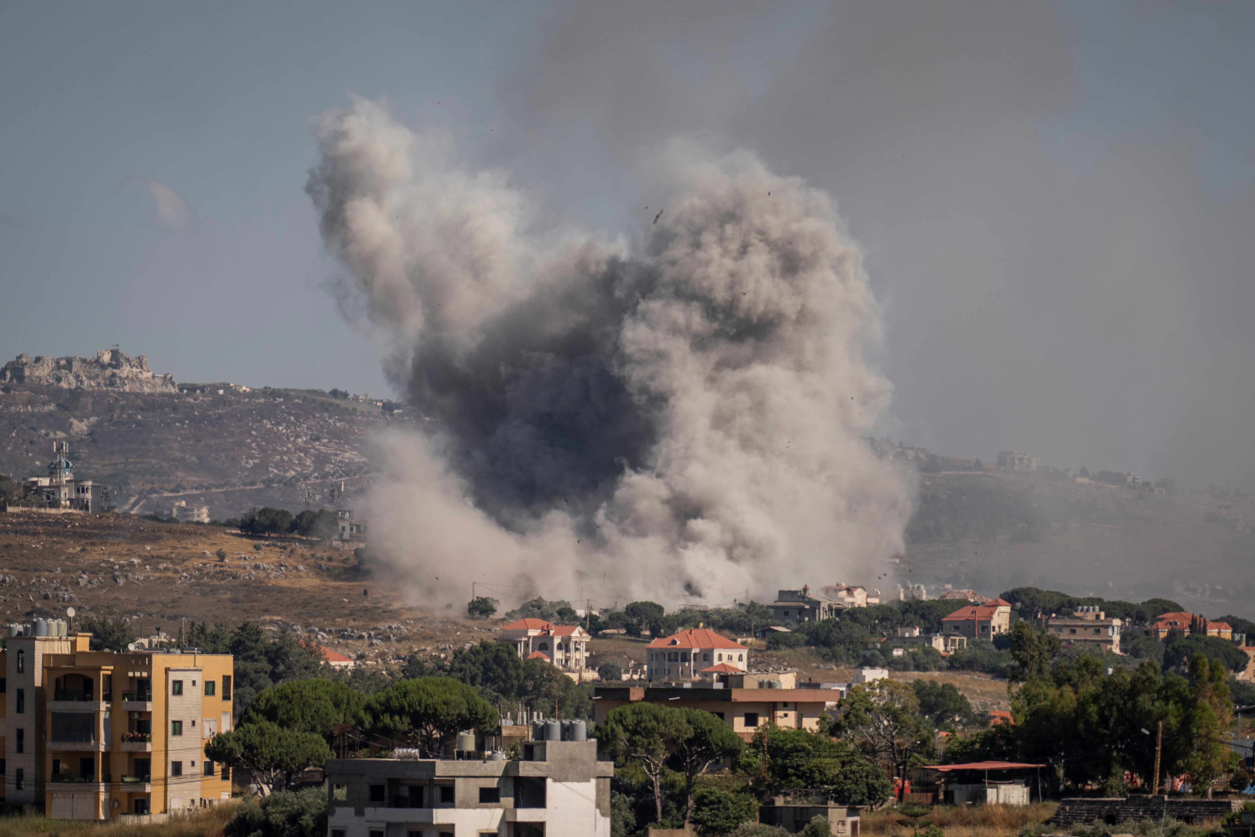 Ataque de Israel al Líbano con drones: Getty Images.