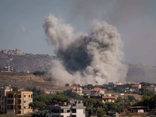 Ataque de Israel al Líbano con drones: Getty Images.