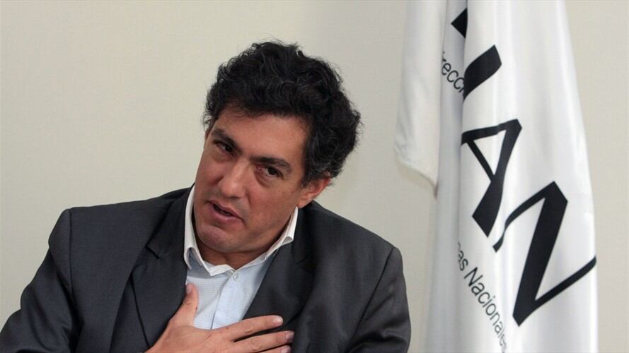 Ex director de la Dian, Juan Ricardo Ortega. Foto: Colprensa.